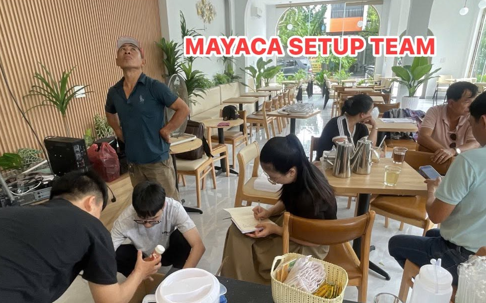 Dịch vụ setup quán cafe là giải pháp tối ưu cho người mới mở quán cà phê