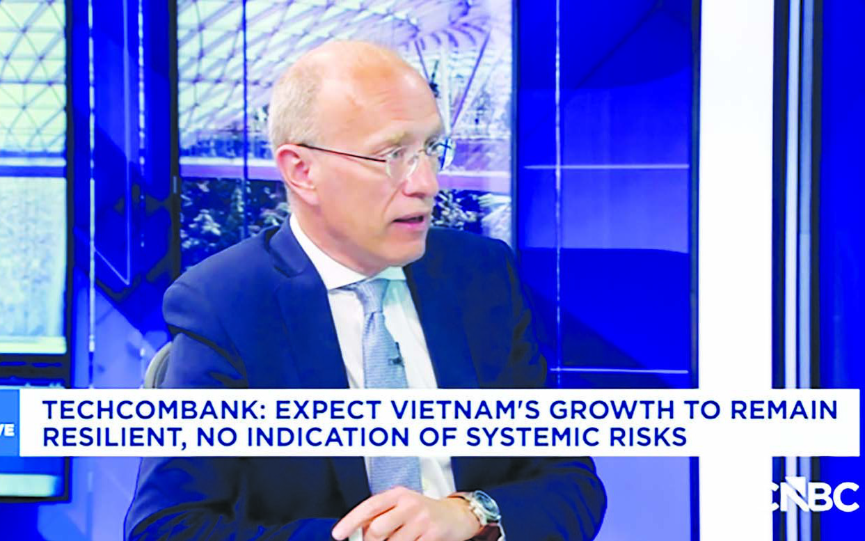 CEO Techcombank: Biến động năng lượng toàn cầu không làm chệch hướng tăng trưởng của Việt Nam