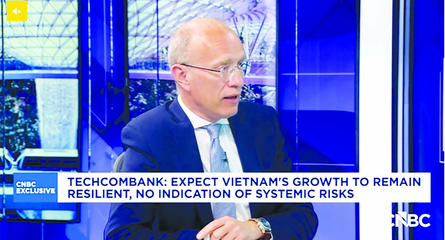 CEO Techcombank: Biến động năng lượng to&agrave;n cầu kh&ocirc;ng l&agrave;m chệch hướng tăng trưởng của Việt Nam - Ảnh 1.