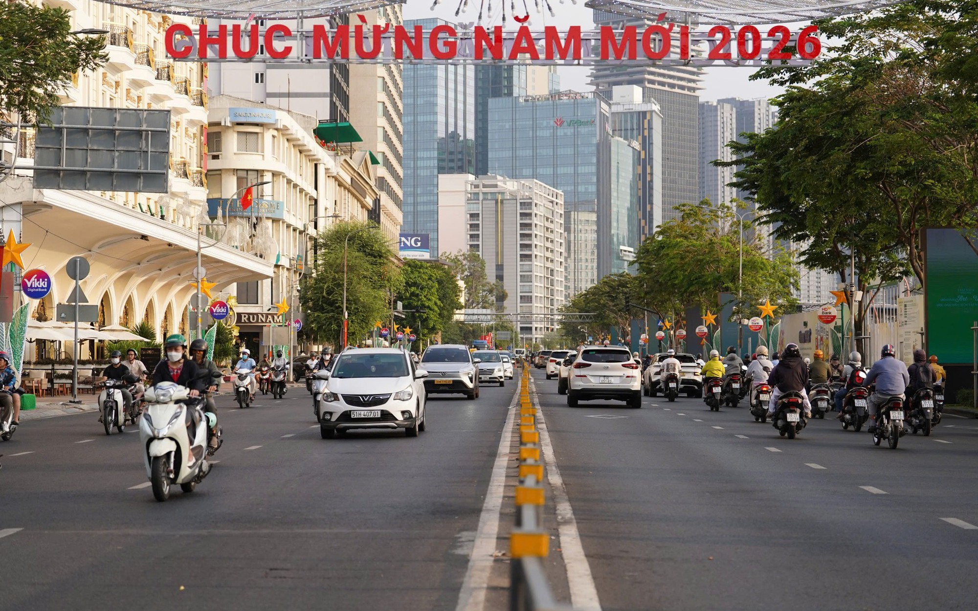 Ngày 2-7, một số tuyến đường trung tâm TPHCM cấm nhiều loại xe