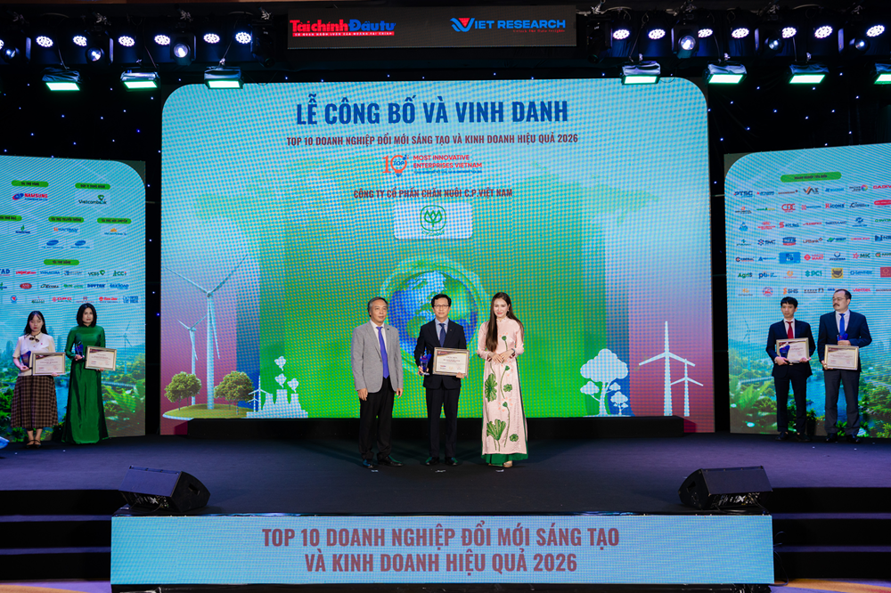 C.P. Việt Nam vào Top 5 doanh nghiệp đổi mới sáng tạo ngành nông nghiệp công nghệ cao - Ảnh 1.