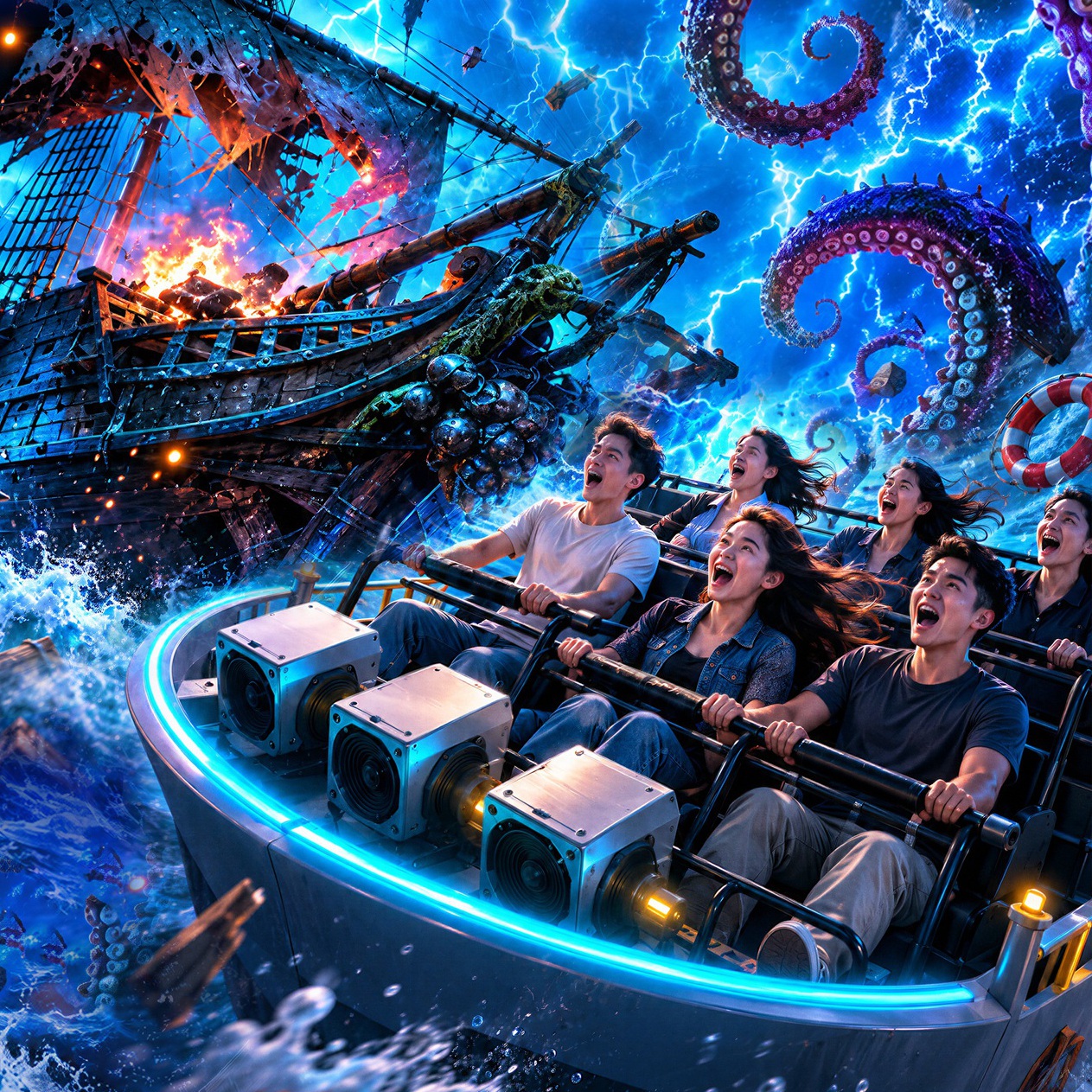 Gigamall ra mắt siêu phẩm thực tế ảo "Bermuda Adventure - Chuyến tàu bí ẩn"