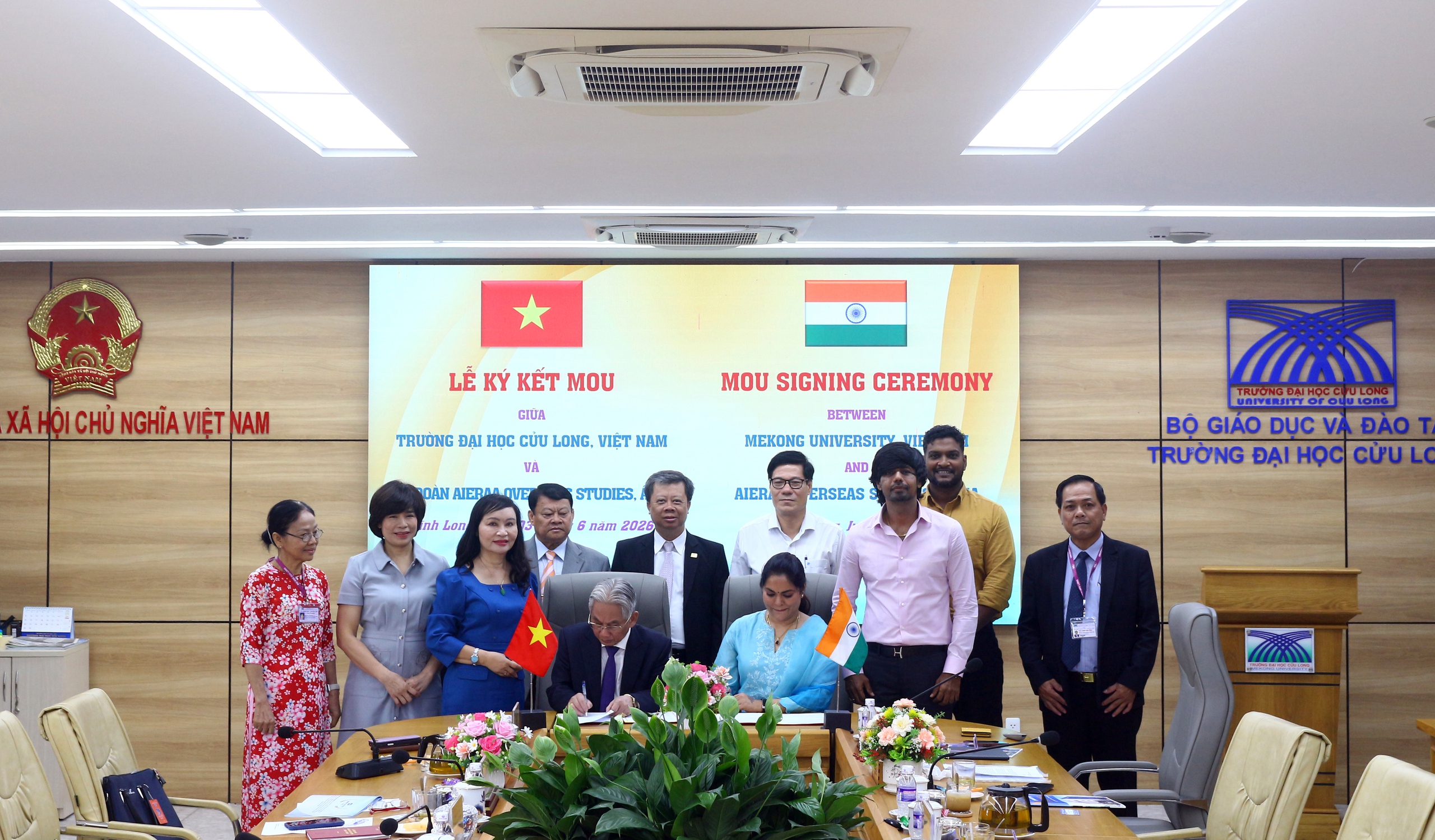 Trường Đại học Cửu Long hợp tác với một tập đoàn của Ấn Độ - Ảnh 3.