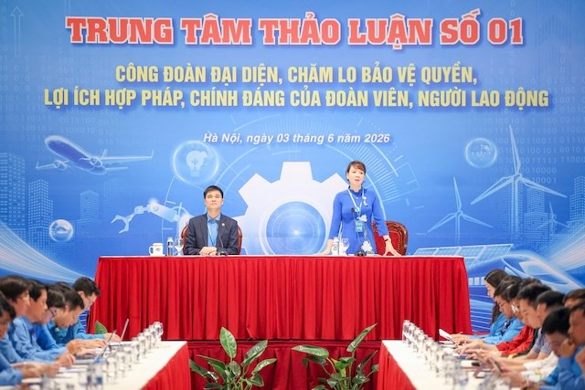 Bảo vệ, chăm lo cho đo&agrave;n vi&ecirc;n, người lao động l&agrave; nhiệm vụ cốt l&otilde;i của tổ chức C&ocirc;ng đo&agrave;n - Ảnh 1.