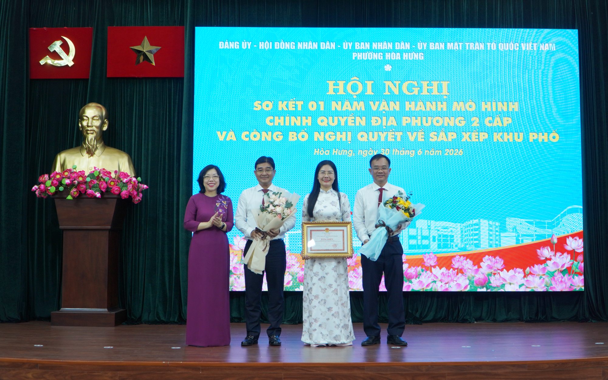 Phường Hòa Hưng quyết tâm "xây ngôi nhà" sau năm đầu tiên đặt nền móng