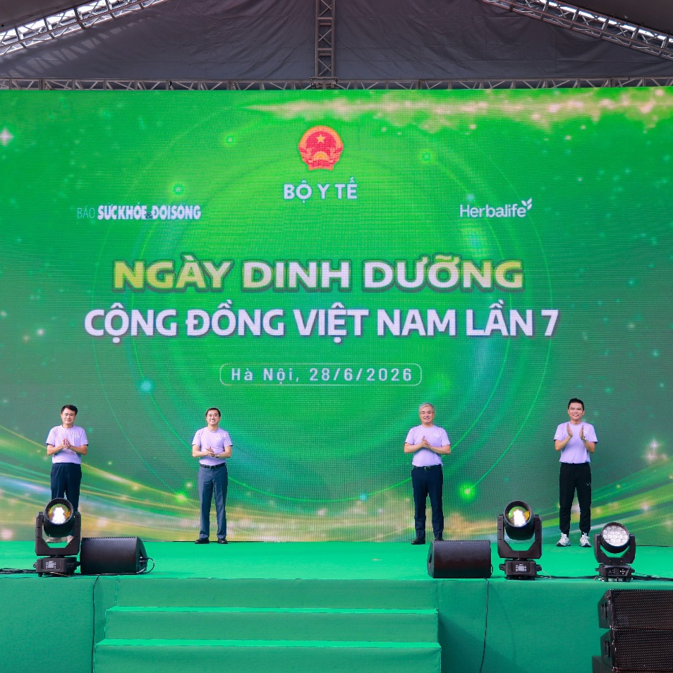 Herbalife Việt Nam đồng hành tổ chức Ngày Dinh dưỡng cộng đồng Việt Nam lần 7 tại Hà Nội