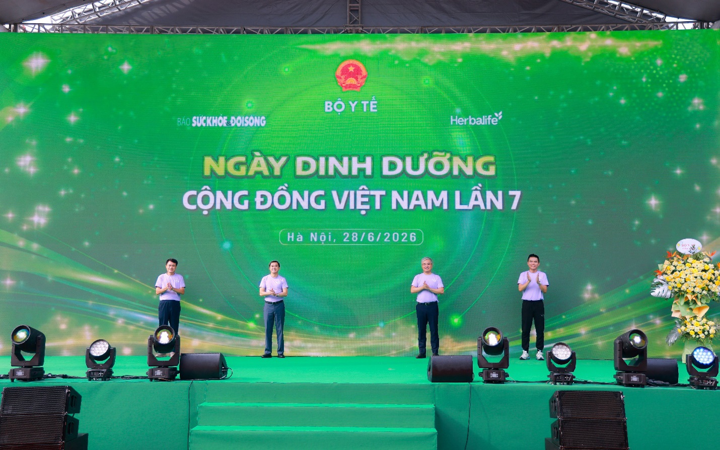 Herbalife Việt Nam đồng hành tổ chức Ngày Dinh dưỡng cộng đồng Việt Nam lần 7 tại Hà Nội