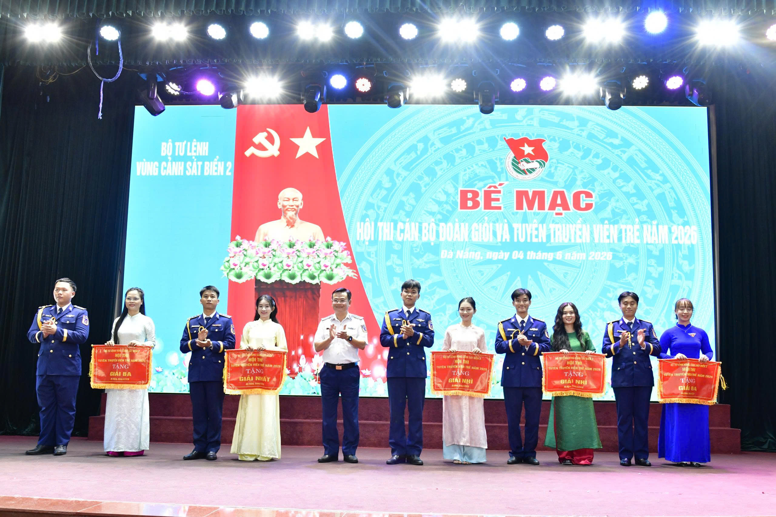 Bộ Tư lệnh Vùng Cảnh sát biển 2 tổ chức Bế mạc Hội thi Cán bộ Đoàn giỏi và Tuyên truyền viên trẻ năm 2026. - Ảnh 1.