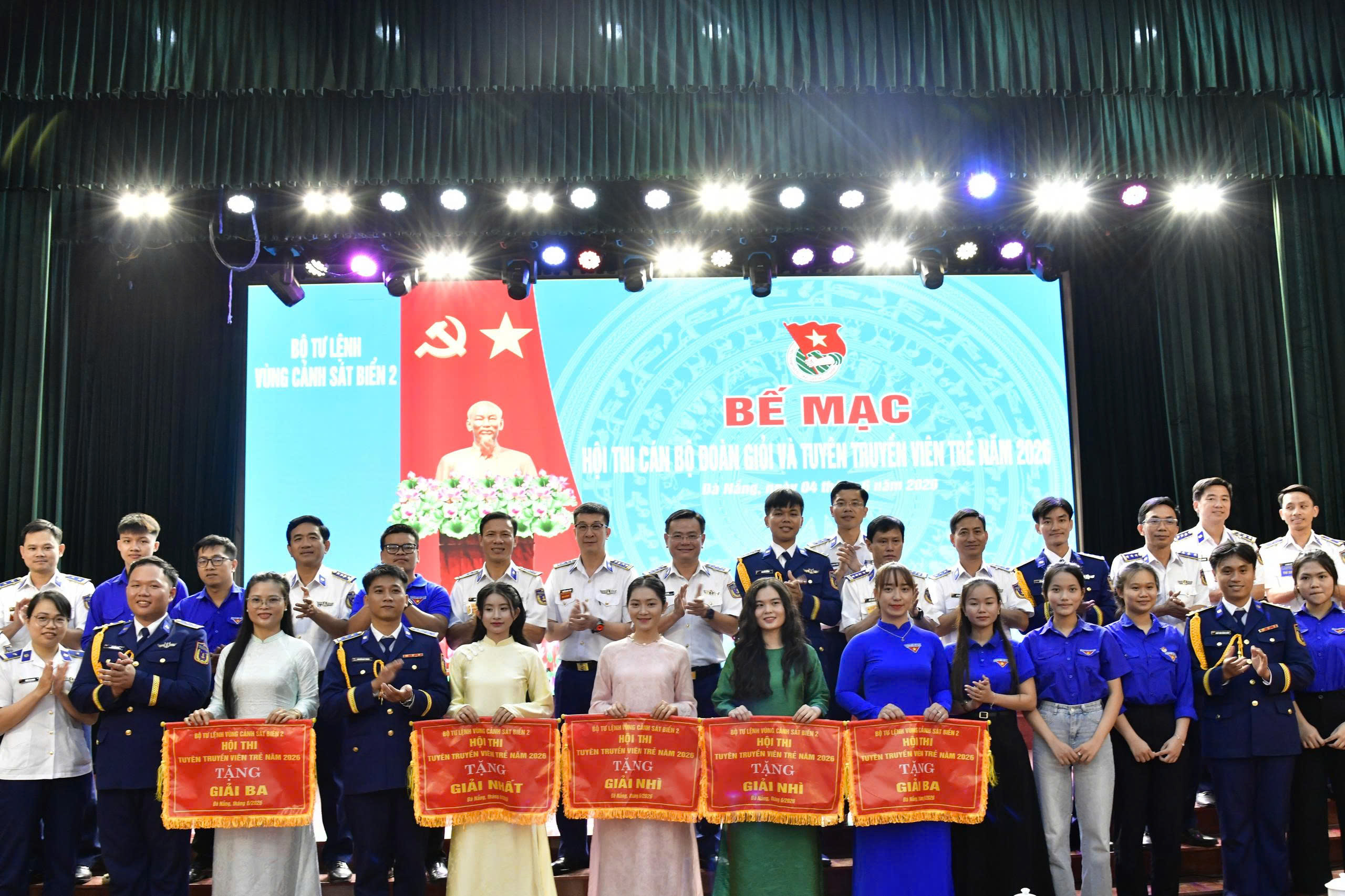 Bộ Tư lệnh Vùng Cảnh sát biển 2 tổ chức Bế mạc Hội thi Cán bộ Đoàn giỏi và Tuyên truyền viên trẻ năm 2026. - Ảnh 4.