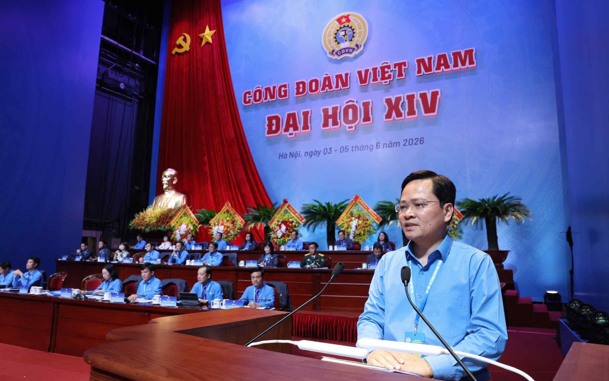 Ban Chấp hành Tổng LĐLĐ Việt Nam khóa XIV gồm 145 ủy viên