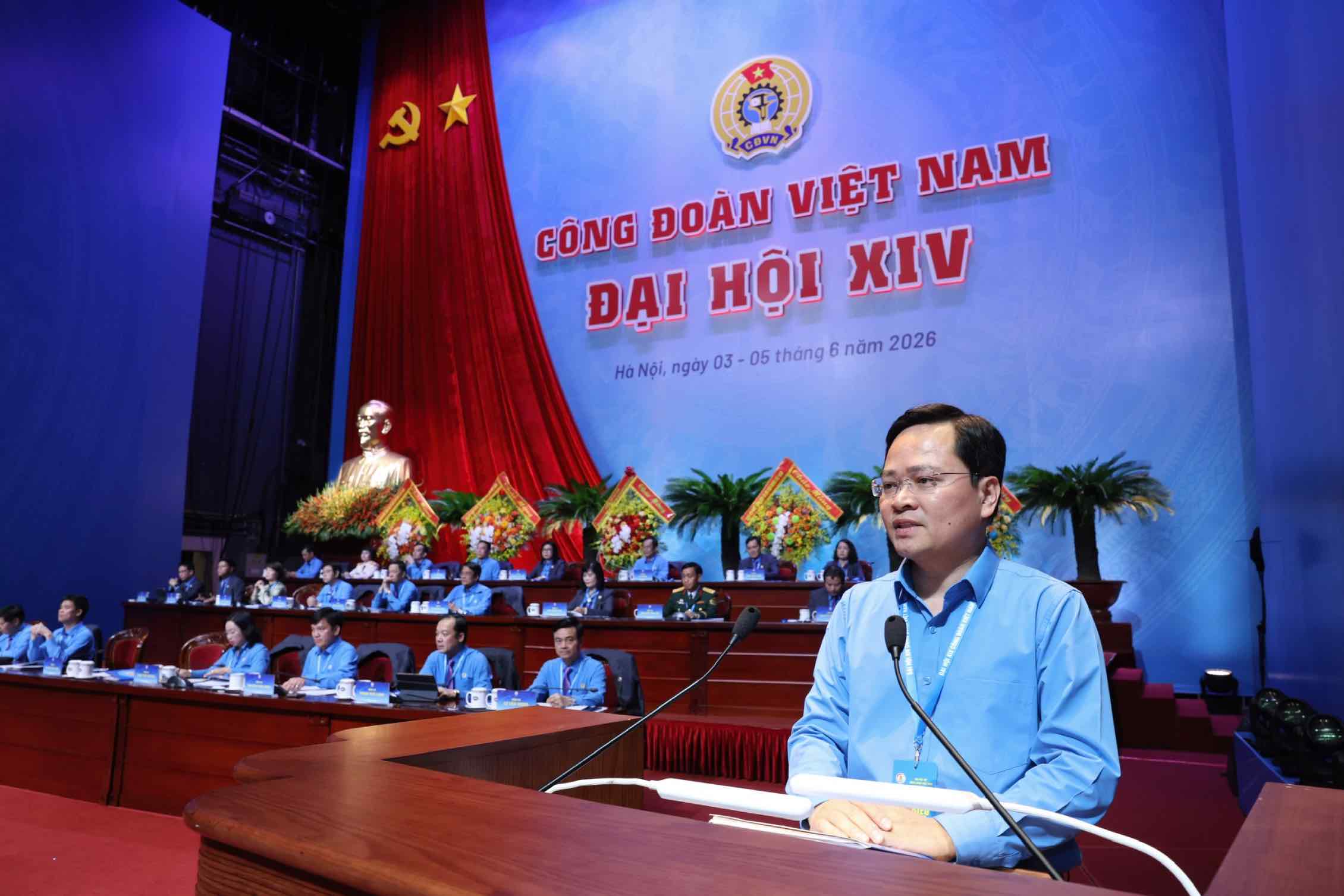 Ban Chấp hành Tổng LĐLĐ Việt Nam khóa XIV có 145 ủy viên - Ảnh 1.
