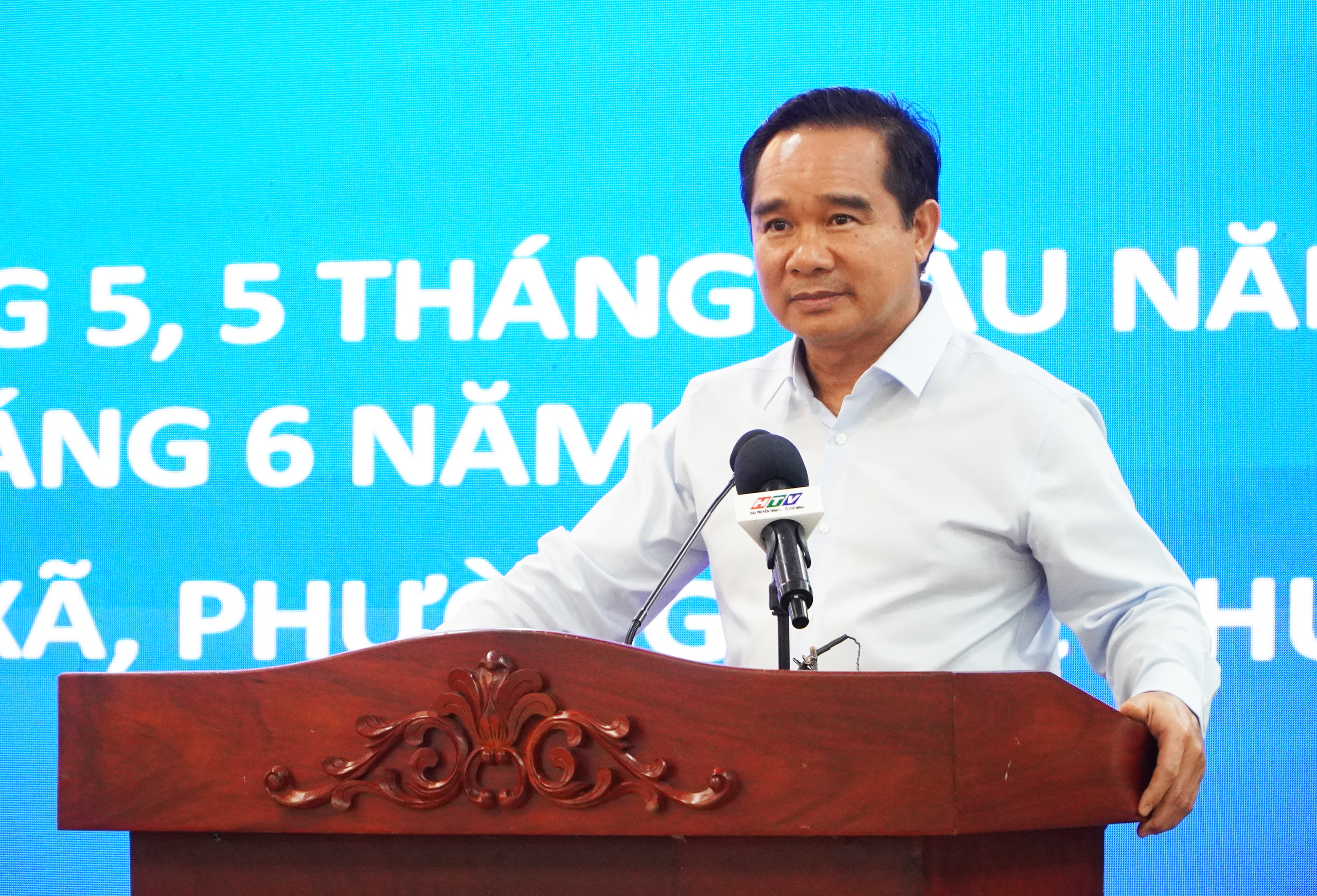 Chủ tịch UBND TPHCM n&ecirc;u nguy&ecirc;n tắc "3 kh&ocirc;ng" trong giải ng&acirc;n đầu tư c&ocirc;ng - Ảnh 1.