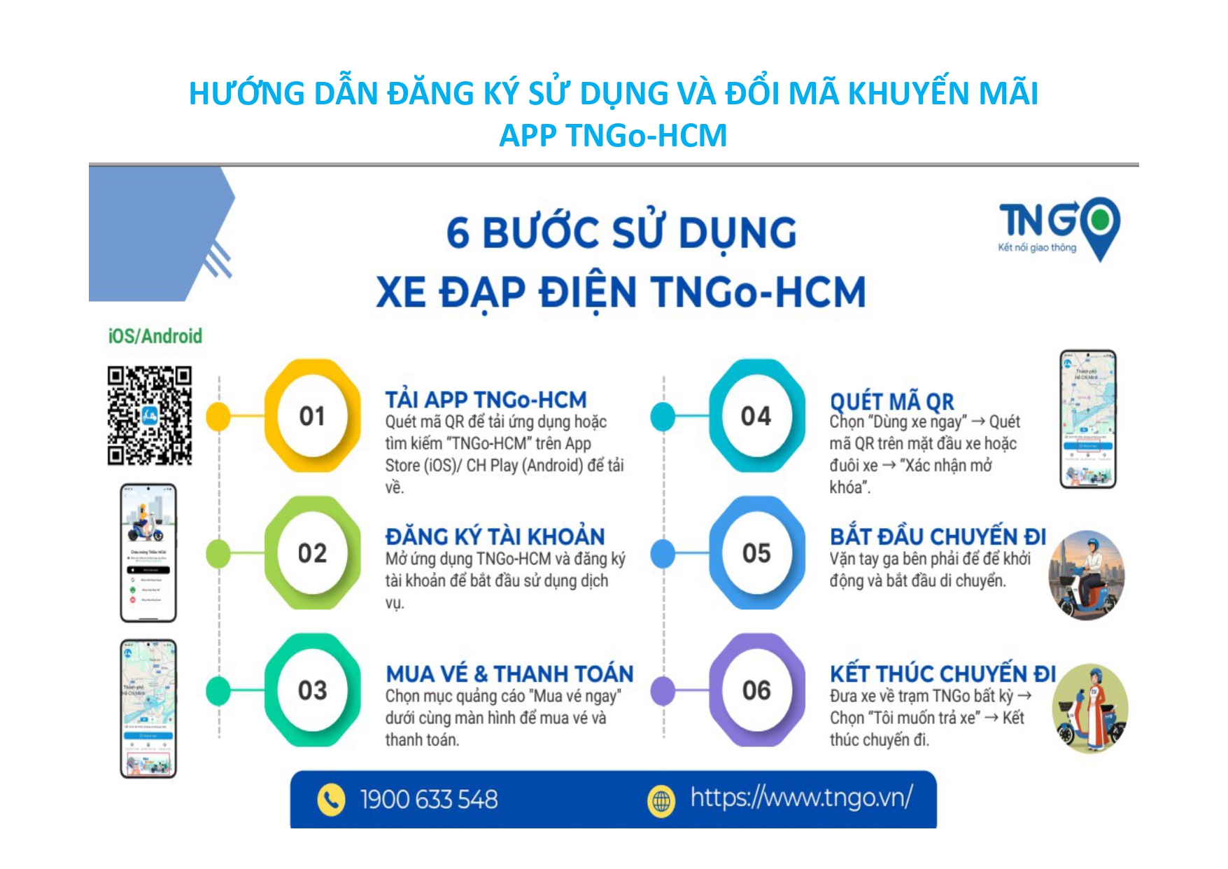 TPHCM tặng 1.000 vé xe đạp điện công cộng miễn phí - Ảnh 3.