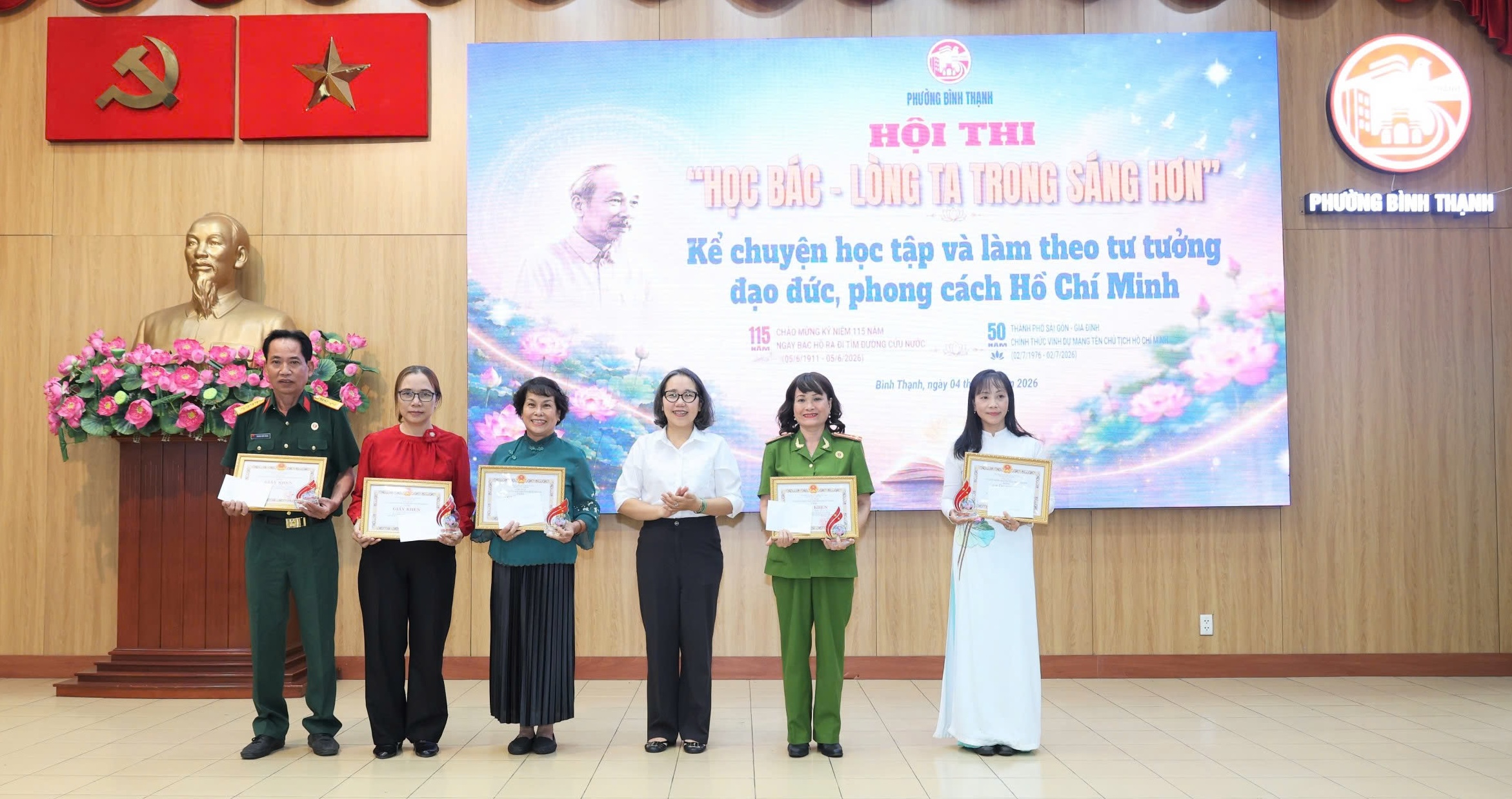 TPHCM: Những c&acirc;u chuyện về B&aacute;c lan tỏa tinh thần đo&agrave;n kết ở phường B&igrave;nh Thạnh - Ảnh 3.
