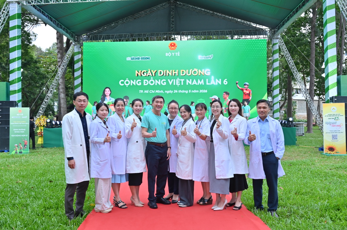 Herbalife Việt Nam bền bỉ đồng h&agrave;nh c&ugrave;ng Ng&agrave;y Dinh dưỡng cộng đồng Việt Nam lần 6 - Ảnh 5.