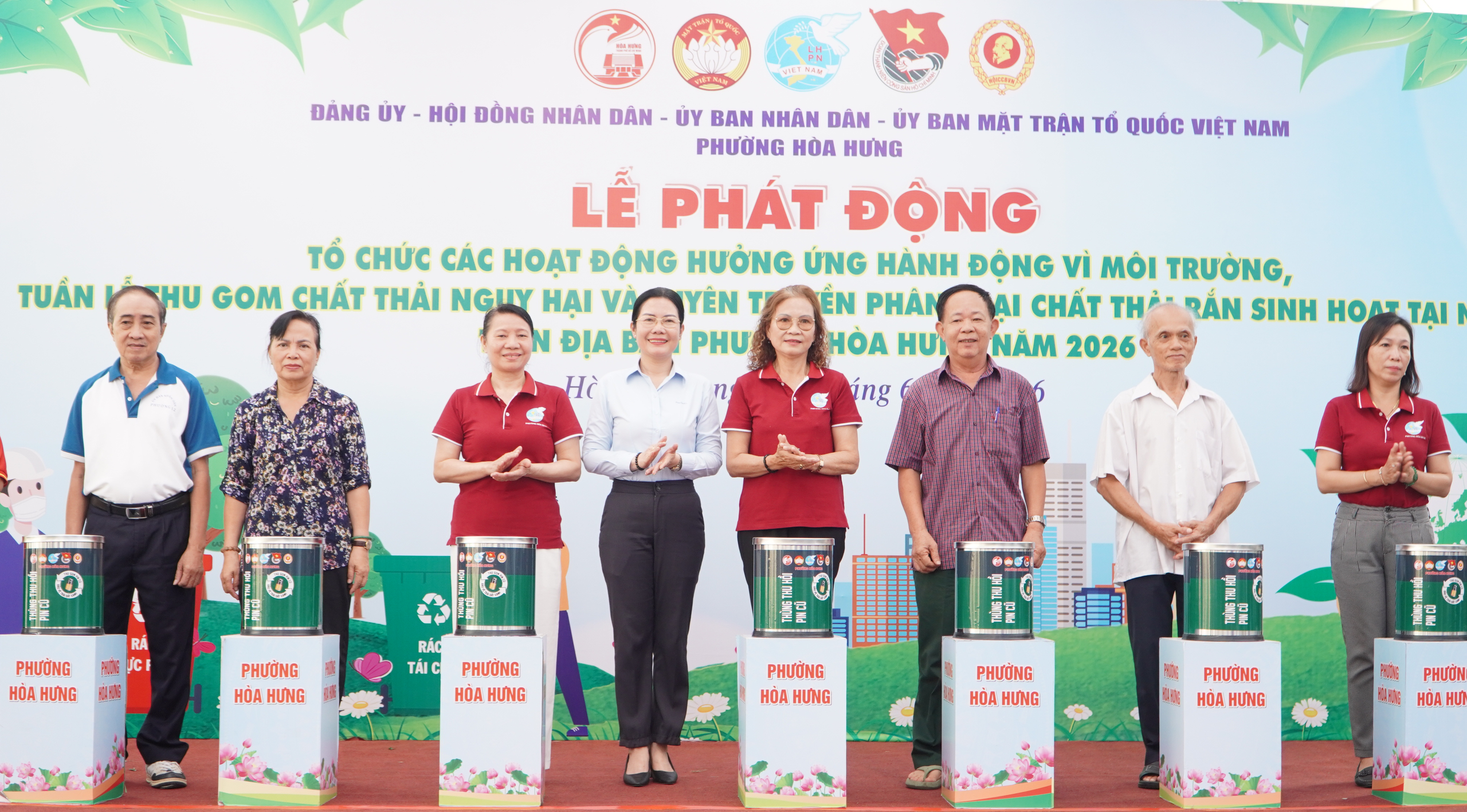 Phường Hòa Hưng kêu gọi người dân bảo vệ môi trường bằng những hành động thiết thực - Ảnh 2.
