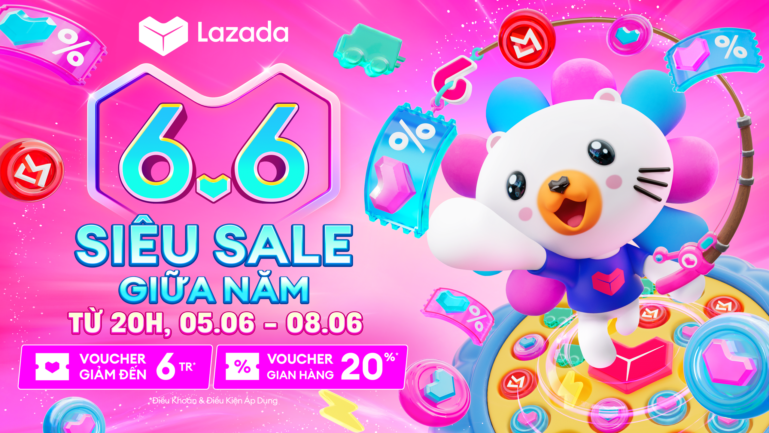 Lazada khởi động &ldquo;si&ecirc;u sale 6.6&rdquo; - Ảnh 1.