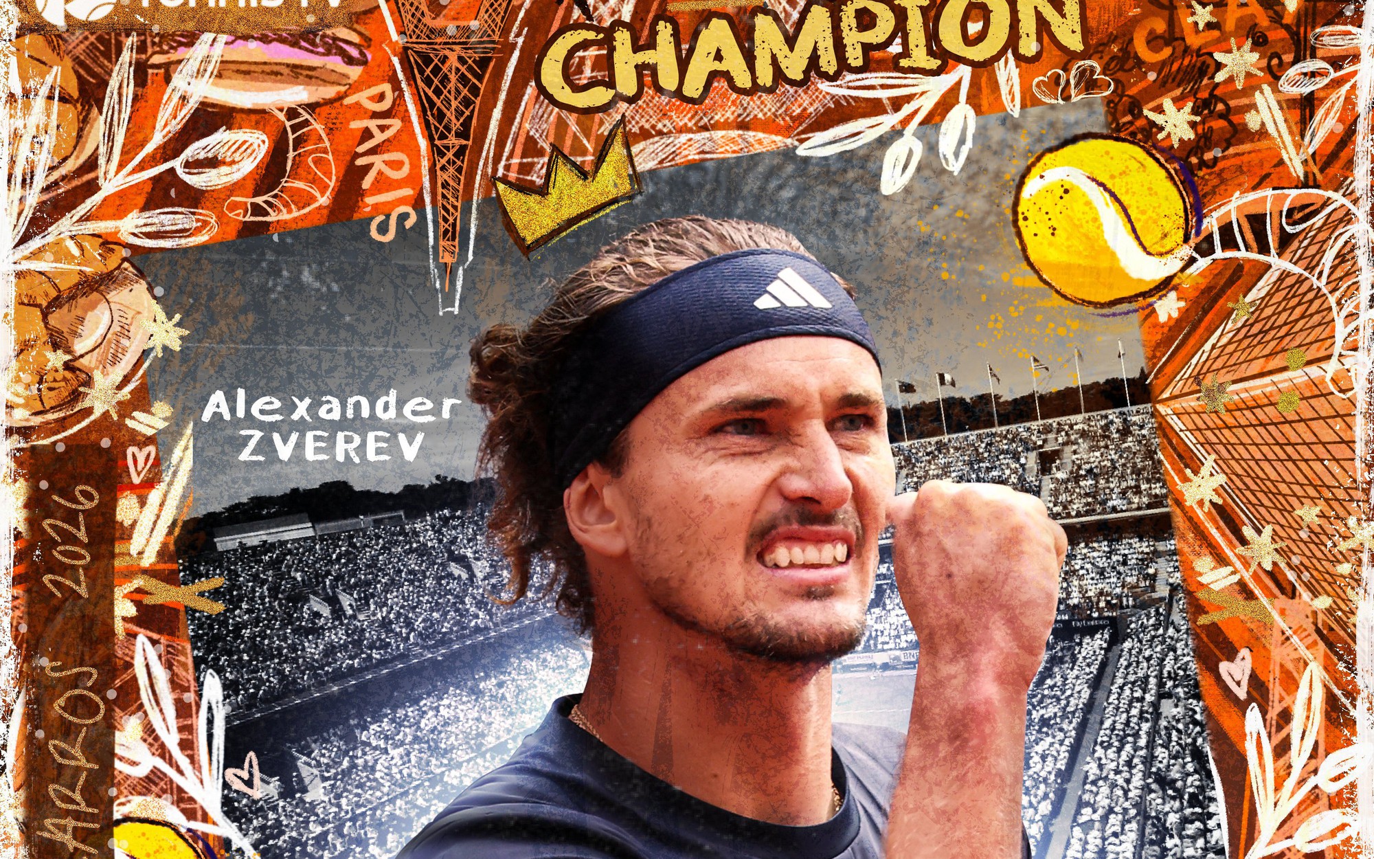 Khép lại trận đấu hơn 4 giờ, Zverev chạm đỉnh cao Grand Slam sau hơn một thập kỷ đợi chờ