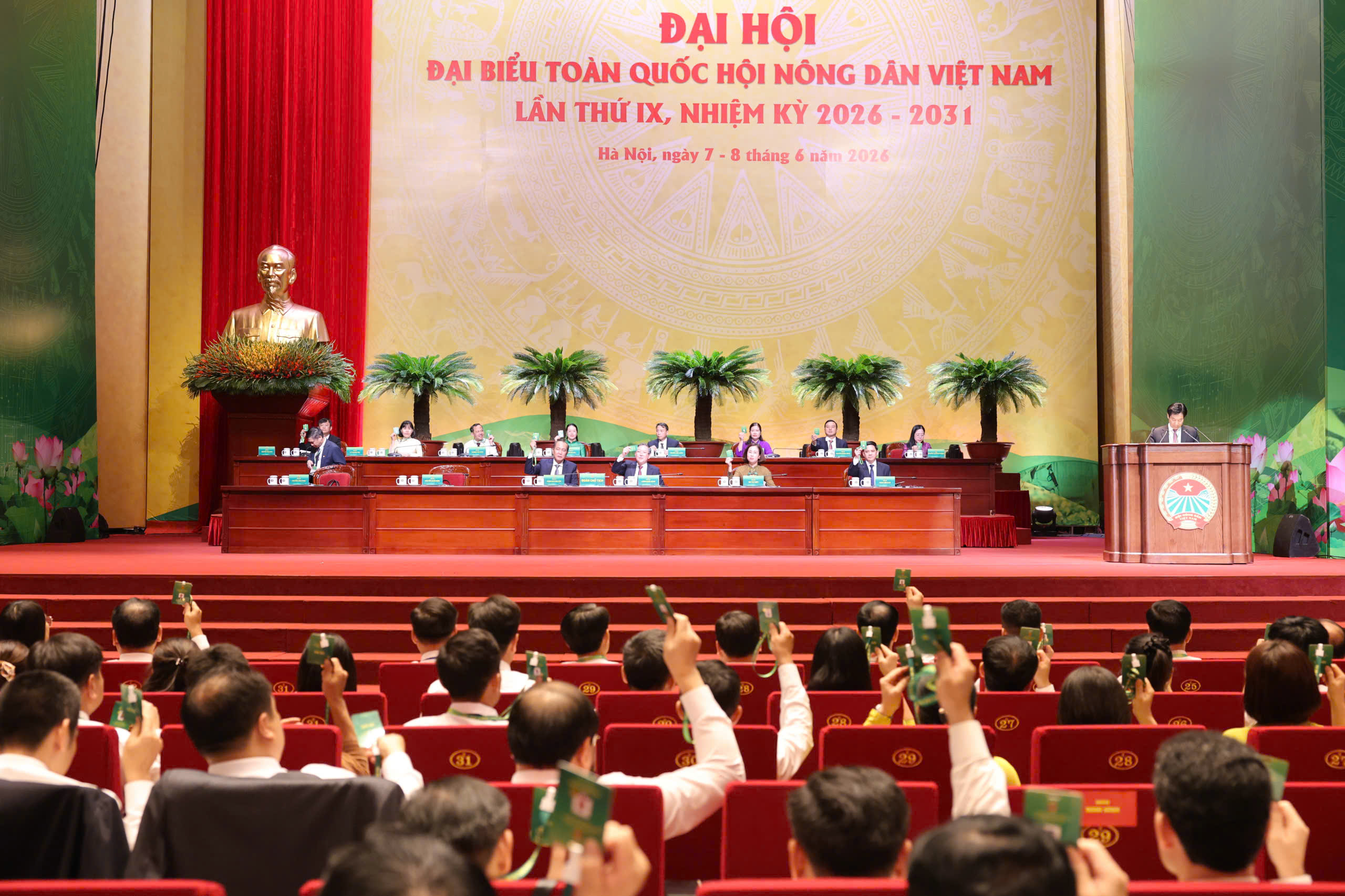 600 Đại biểu tham dự Đại hội hội N&ocirc;ng d&acirc;n Việt Nam lần thứ IX 2026 - Ảnh 3.