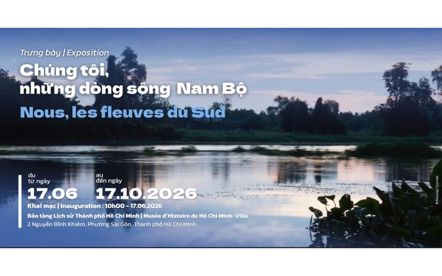 Trưng bày về những dòng sông Nam Bộ