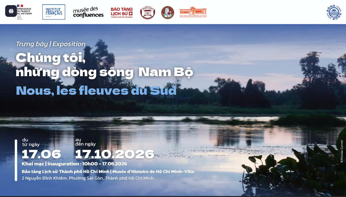 Trưng bày về những dòng sông Nam Bộ - Ảnh 1.