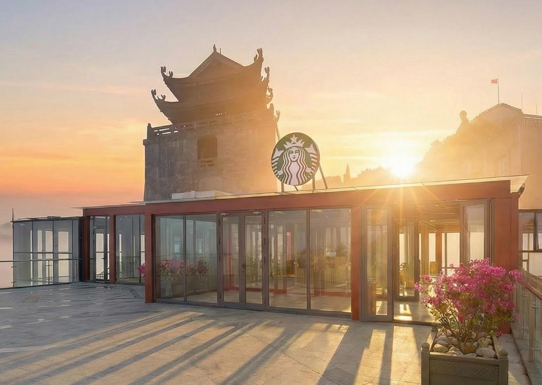 Fansipan ch&iacute;nh thức c&oacute; cửa h&agrave;ng Starbucks cao nhất ch&acirc;u &Aacute; - Ảnh 2.