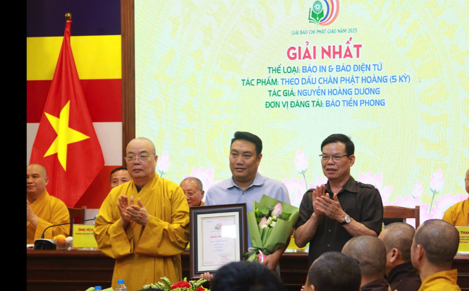 35 t&aacute;c phẩm được trao Giải B&aacute;o ch&iacute; Phật gi&aacute;o năm 2025 - Ảnh 2.