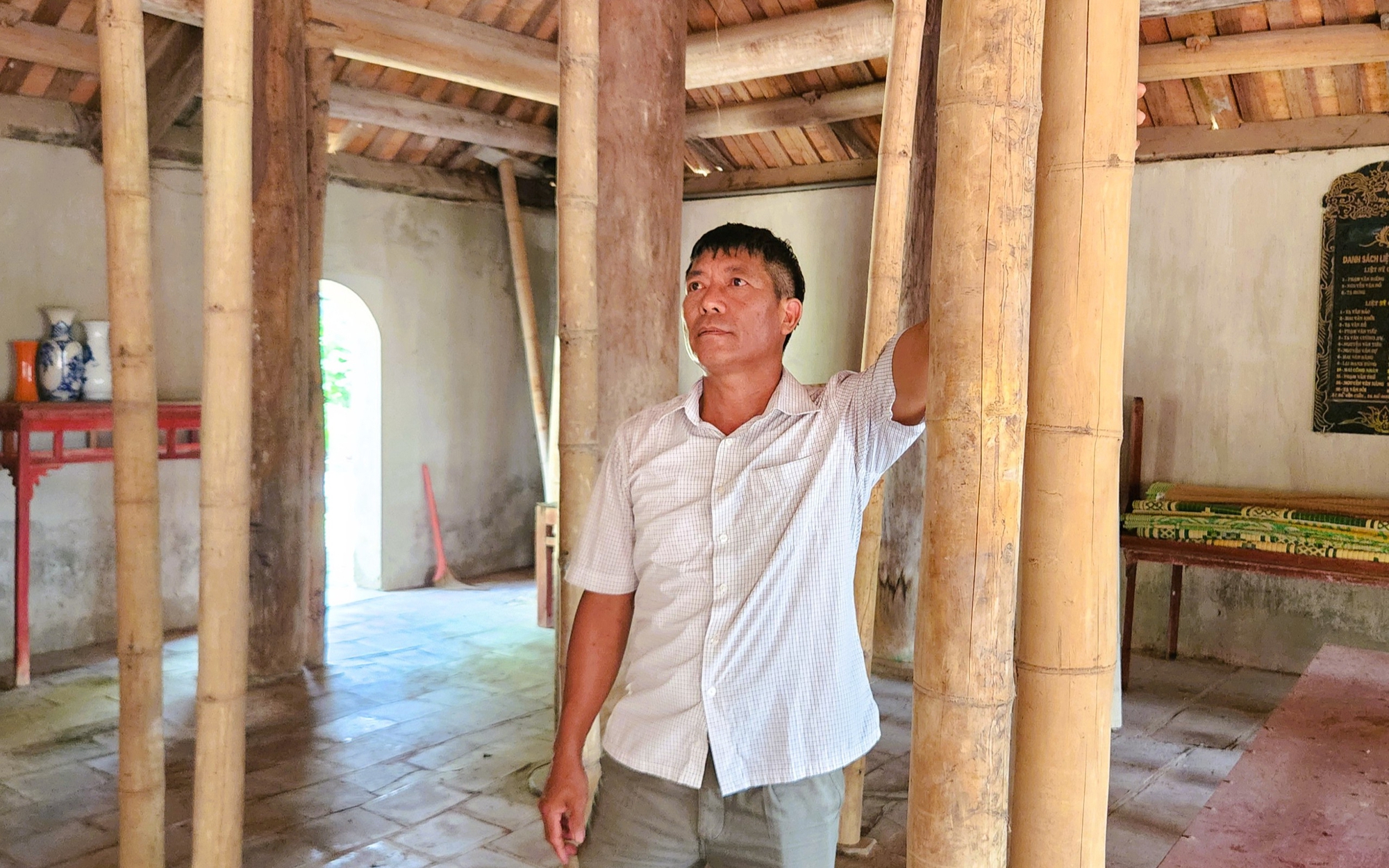Vụ đình cổ chờ sập ở Thanh Hóa: Lập dự án trùng tu, tôn tạo
