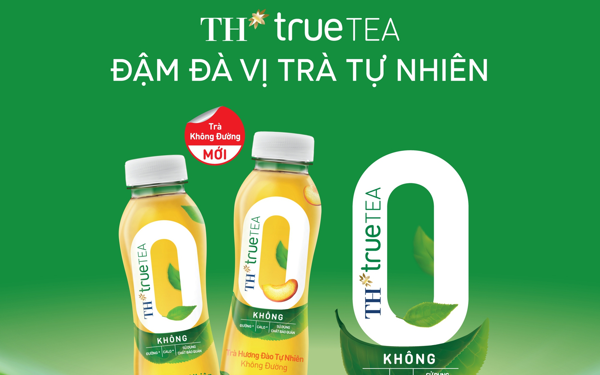 Tập đoàn TH ra mắt Trà không đường TH true TEA