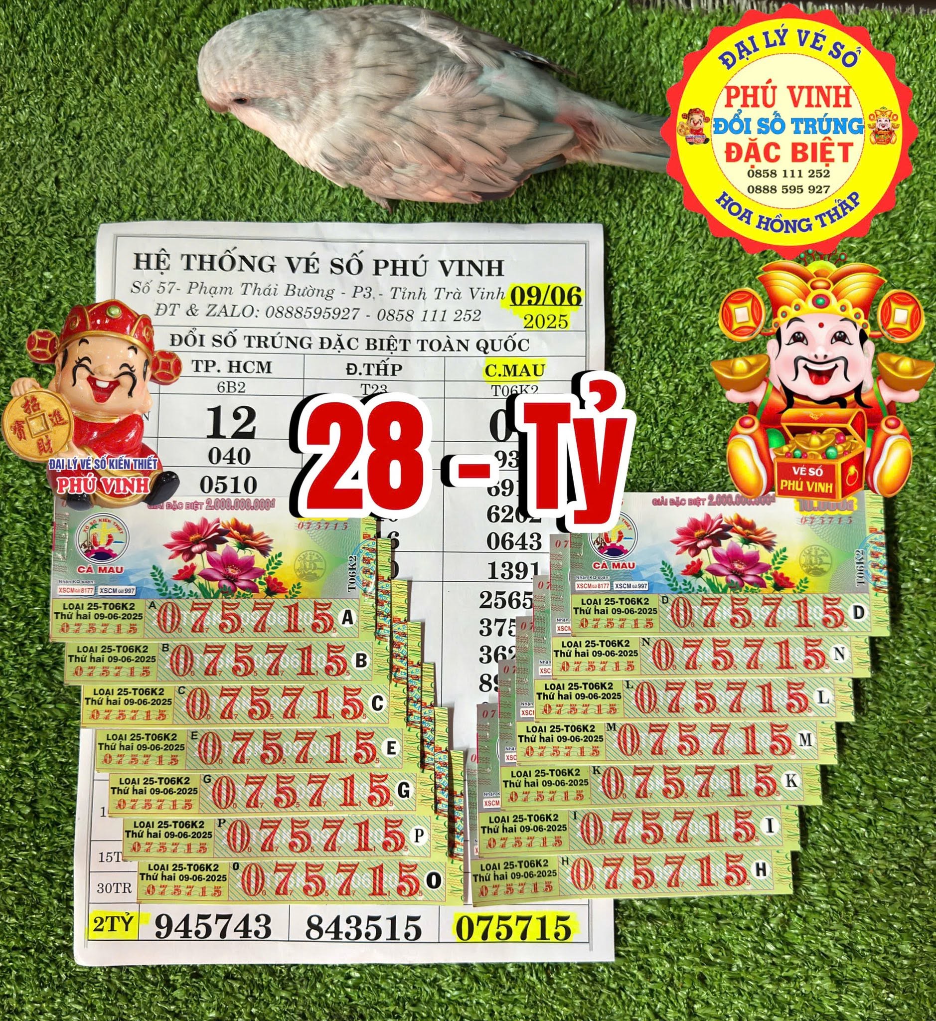 &ldquo;Truy t&igrave;m&rdquo; kh&aacute;ch h&agrave;ng tr&uacute;ng độc đắc 15 v&eacute; xổ số miền Nam - Ảnh 2.