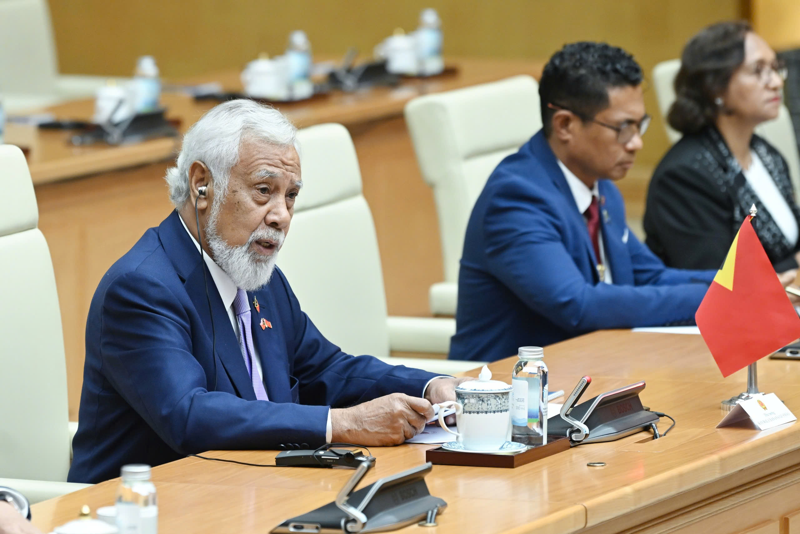 Thủ tướng Lê Minh Hưng đón Thủ tướng Timor-Leste lần đầu thăm Việt Nam - Ảnh 9.