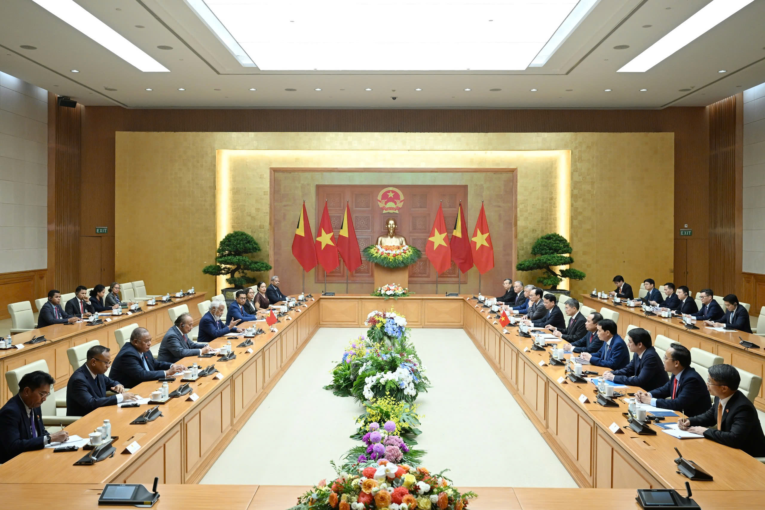 Thủ tướng Lê Minh Hưng đón Thủ tướng Timor-Leste lần đầu thăm Việt Nam - Ảnh 6.