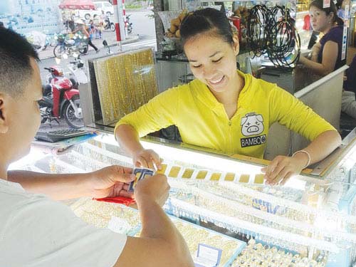 Đã bán hơn 31 tấn vàng