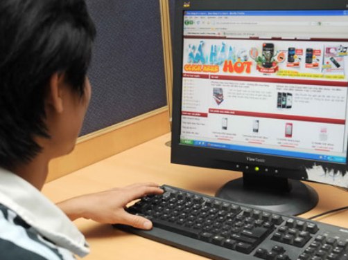 Thả nổi kinh doanh qua mạng