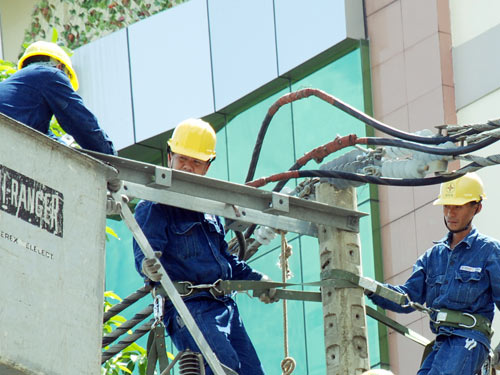 Điện được tăng giá 7%/lần