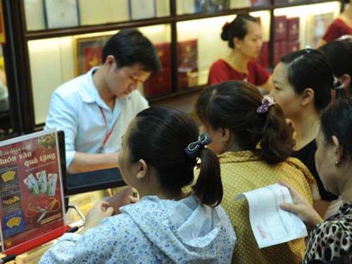 Giá vàng chỉ còn 34 triệu đồng/lượng