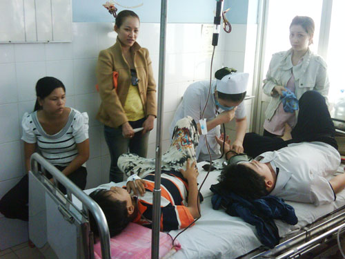 Đổ bệnh vì nắng nóng