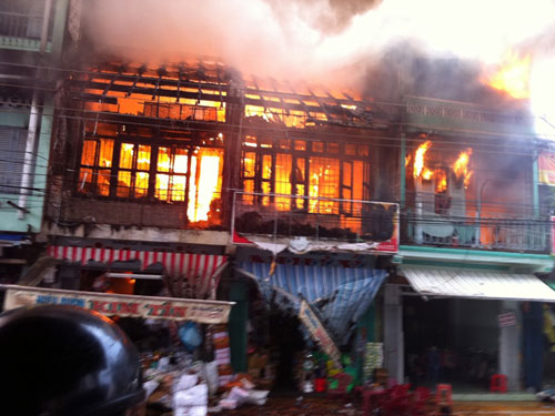 Cháy lớn ở Hà Nội, Mỹ Tho