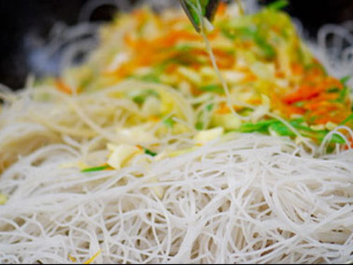 Lạ miệng với bún gạo
