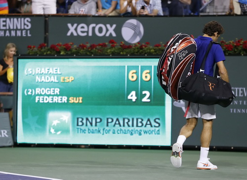 Indian Wells: ĐKVĐ Federer gục ngã trước Nadal