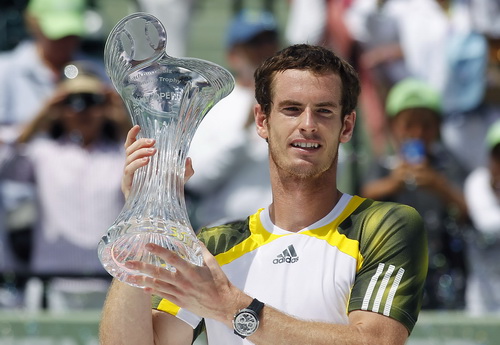 Vô địch Giải Miami, Murray vượt mặt Federer