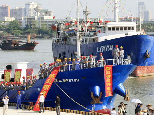 VN phản ứng việc Trung Quốc cử 32 tàu cá tới Trường Sa