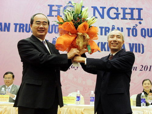 Phó Thủ tướng Nguyễn Thiện Nhân làm Chủ tịch Mặt trận Tổ quốc