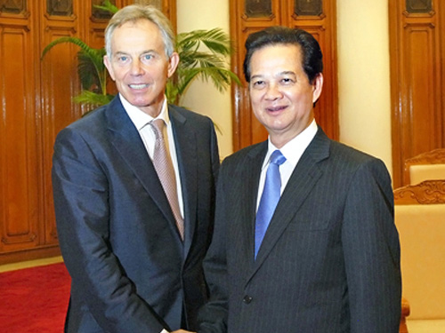 Chưa có thoả thuận ông Tony Blair làm cố vấn cho Việt Nam