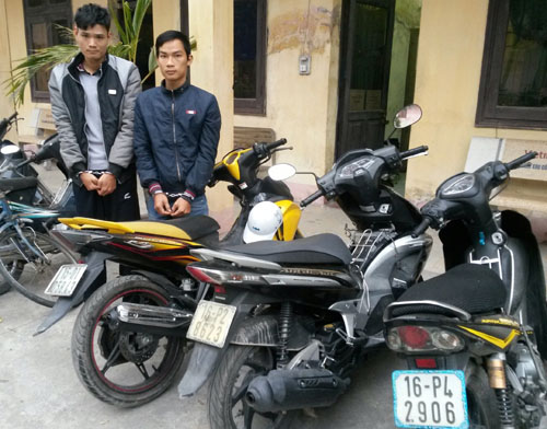 Công an đặt “bẫy” trên mạng tóm gọn sinh viên trộm 4 xe máy