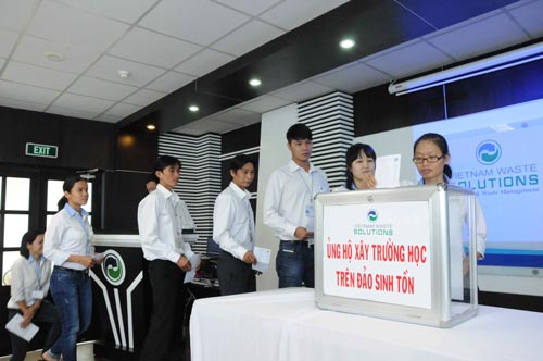 VWS đóng góp xây trường học ở Trường Sa