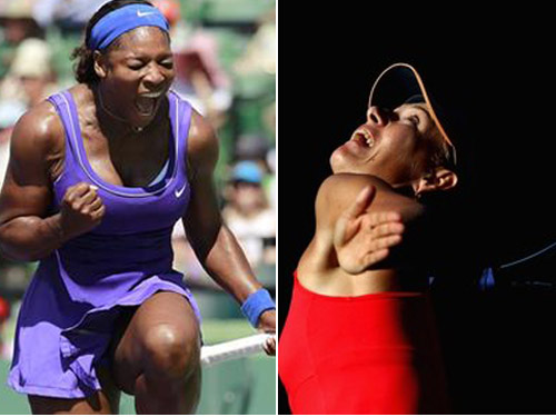 Serena và Sharapova thẳng tiến tứ kết giải Key Biscayne