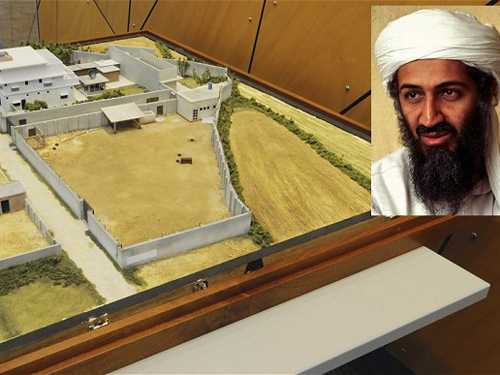 Công bố mô hình dinh thự bí ẩn của Osama bin Laden