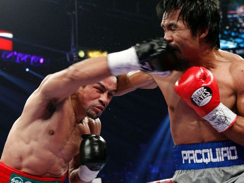 Juan Manuel Marquez hạ gục “tia chớp” Manny Pacquiao