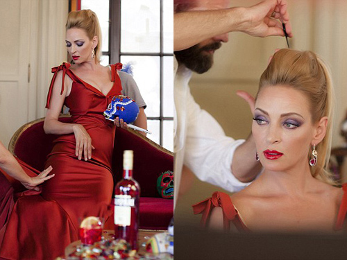 Uma Thurman khoe vẻ đẹp quyến rũ